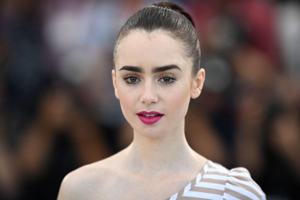 Here’s the secret to Lily Collins’ perfect eyebrows